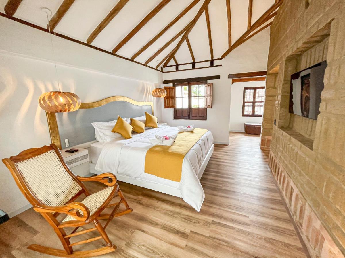 וילה דה לייבה Hotel Boutique El Carmel מראה חיצוני תמונה