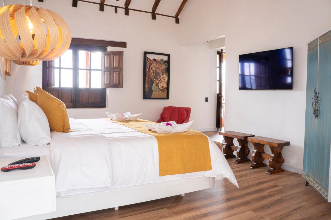 וילה דה לייבה Hotel Boutique El Carmel מראה חיצוני תמונה